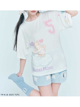 【スナイデル ホーム/SNIDEL HOME】の【Care Bears(TM)】【接触冷感】Tシャツ 人気、トレンドファッション・服の通販 founy(ファニー) ファッション Fashion レディースファッション Fashion for Women トップス・カットソー Cut & Sew Tops シャツ・ブラウス・オフィスカジュアル Elegant Blouses & Button-Ups ロングTシャツ・Tシャツ Longline T-Shirts & Tees オレンジ Orange 秋 Autumn カラフル Colorful Design スマート Smart, Elegant ターバン Turban, Headband なめらか Smooth, Silky Texture プリント Print, Printed Pattern モチーフ Motif, Design Theme ラベンダー Lavender リラックス Relax, Relaxed Fit ギフト プレゼント Gift / Present |ID:prp329100004812065