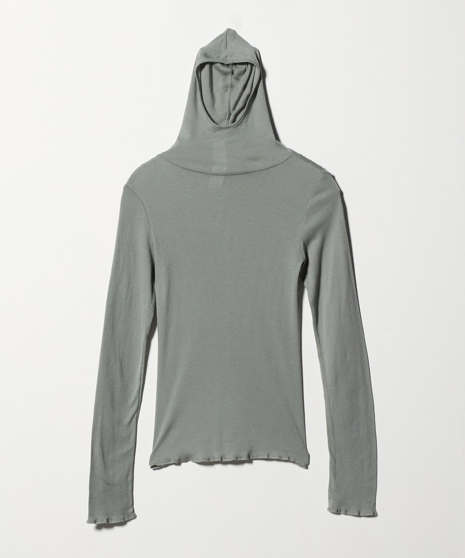 【ビューティ&ユース ユナイテッドアローズ/BEAUTY&YOUTH / UNITED ARROWS】の6(ROKU) コットンシルク フードデザイン プルオーバー インテリア・キッズ・メンズ・レディースファッション・服の通販 founy(ファニー) 　ファッション　Fashion　レディースファッション　Fashion for Women　トップス・カットソー　Cut & Sew Tops　カジュアルプルオーバー・ニットトップス　Pullovers & Knit Tops / Casual Pullovers　インナー　Innerwear　コンパクト　Compact, Small Size　シルク　Silk, 100% Silk　ジャケット　Jacket, Outerwear　バランス　Balance, Style Balance　LT.GRAY|ID: prp329100004812070 ipo3291000000034932351