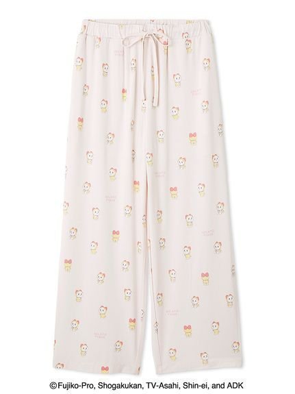 【ジェラート ピケ/gelato pique】の【ドラえもん】【レディース】総柄ロングパンツ インテリア・キッズ・メンズ・レディースファッション・服の通販 founy(ファニー) 　ファッション　Fashion　レディースファッション　Fashion for Women　パンツ　Pants & Trousers　キャラクター　Character, Licensed Characters　コレクション　Collection, Seasonal Line　ストレート　Straight, Straight Cut　スペシャル　Special, Limited Edition　スマート　Smart, Elegant　人気　Popular, Best Seller　プリント　Print, Printed Pattern　ベーシック　Basic, Essential　ポケット　Pocket, Pocket Detail　ロング　Long, Long-Length　お家時間・ステイホーム　Stay Home / At Home　PNK[066]|ID: prp329100004812076 ipo3291000000034932394