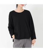 【ストロベリーフィールズ/STRAWBERRY FIELDS】のジョーゼットジャージプルオーバー 人気、トレンドファッション・服の通販 founy(ファニー) ファッション Fashion レディースファッション Fashion for Women トップス・カットソー Cut & Sew Tops カジュアルプルオーバー・ニットトップス Pullovers & Knit Tops / Casual Pullovers thumbnail ブラック2|ID: prp329100004812079 ipo3291000000034932408