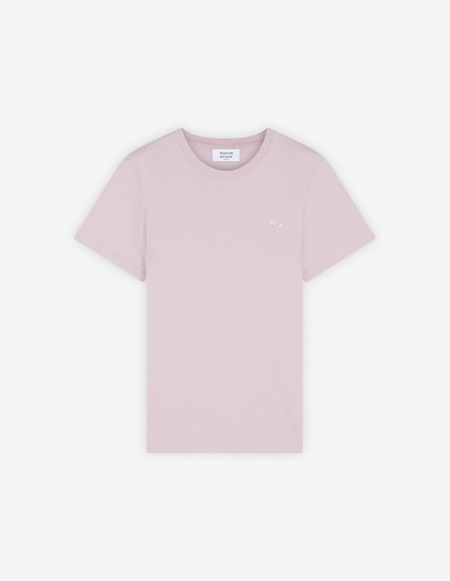 【メゾンキツネ アーカイブス/MAISON KITSUNE ARCHIVES】の【公式】Maison Kitsune BABY FOX PATCH REGULAR TEE-SHIRT インテリア・キッズ・メンズ・レディースファッション・服の通販 founy(ファニー) 　ファッション　Fashion　レディースファッション　Fashion for Women　トップス・カットソー　Cut & Sew Tops　シャツ・ブラウス・オフィスカジュアル　Elegant Blouses & Button-Ups　スタンダード　Standard, Basic　パッチ　Patch, Appliqué　半袖　Short Sleeve, Half Sleeve　無地　Plain, Solid Color　SNAPDRAGON|ID: prp329100004812081 ipo3291000000034932440