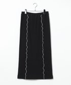 【レプシィム ローリーズファーム/LEPSIM LOWRYS FARM】の【産前・産後対応】マタニティ/配色メローカットスカート 人気、トレンドファッション・服の通販 founy(ファニー) ファッション Fashion キッズファッション Fashion for Kids おすすめ Recommended / Our Picks シンプル Simple, Minimal スウェット / スエット Sweatshirt, Sweatwear 人気 Popular, Best Seller 冬 Winter / This Winter thumbnail ブラック09|ID: prp329100004812086 ipo3291000000034932498