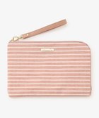 【その他のブランド/Other】のボーダースリム母子手帳ポーチ 人気、トレンドファッション・服の通販 founy(ファニー) ファッション Fashion キッズファッション Fashion for Kids おすすめ Recommended / Our Picks シンプル Simple, Minimal ストライプ Stripe, Striped Pattern スリム Slim, Slim Fit フロント Front, Front Design プレート Plate, Dish ボーダー Border, Stripe ポケット Pocket, Pocket Detail ポーチ Pouch, Small Case メタル Metal, Metal Parts エレガント 上品 Elegant 手帳 Planner, Notebook thumbnail ピンク|ID: prp329100004812091 ipo3291000000034932532