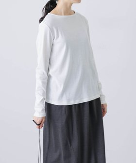 【かぐれ/kagure / URBAN RESEARCH】のハイツイストコットンボートカットソー 人気、トレンドファッション・服の通販 founy(ファニー) ファッション Fashion レディースファッション Fashion for Women トップス・カットソー Cut & Sew Tops カットソー・ベーシックTシャツ Cut-and-Sewn Tops / Stretch Tees & Basics 2025年 2025 2025-2026秋冬・A/W Autumn/Winter 2025–26 AW25–26 冬 Winter / This Winter インナー Innerwear カットソー Cut and Sewn Top サロペット Overalls, Salopette ジャケット Jacket, Outerwear ベーシック Basic, Essential A/W・秋冬 Autumn/Winter |ID:prp329100004812117