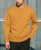 【アーバンリサーチ ロッソ/URBAN RESEARCH ROSSO / MEN】の『XLサイズあり』シェットランドウールクルーネックニット MASTARD|ID: prp329100004812198 ipo3291000000035159584
