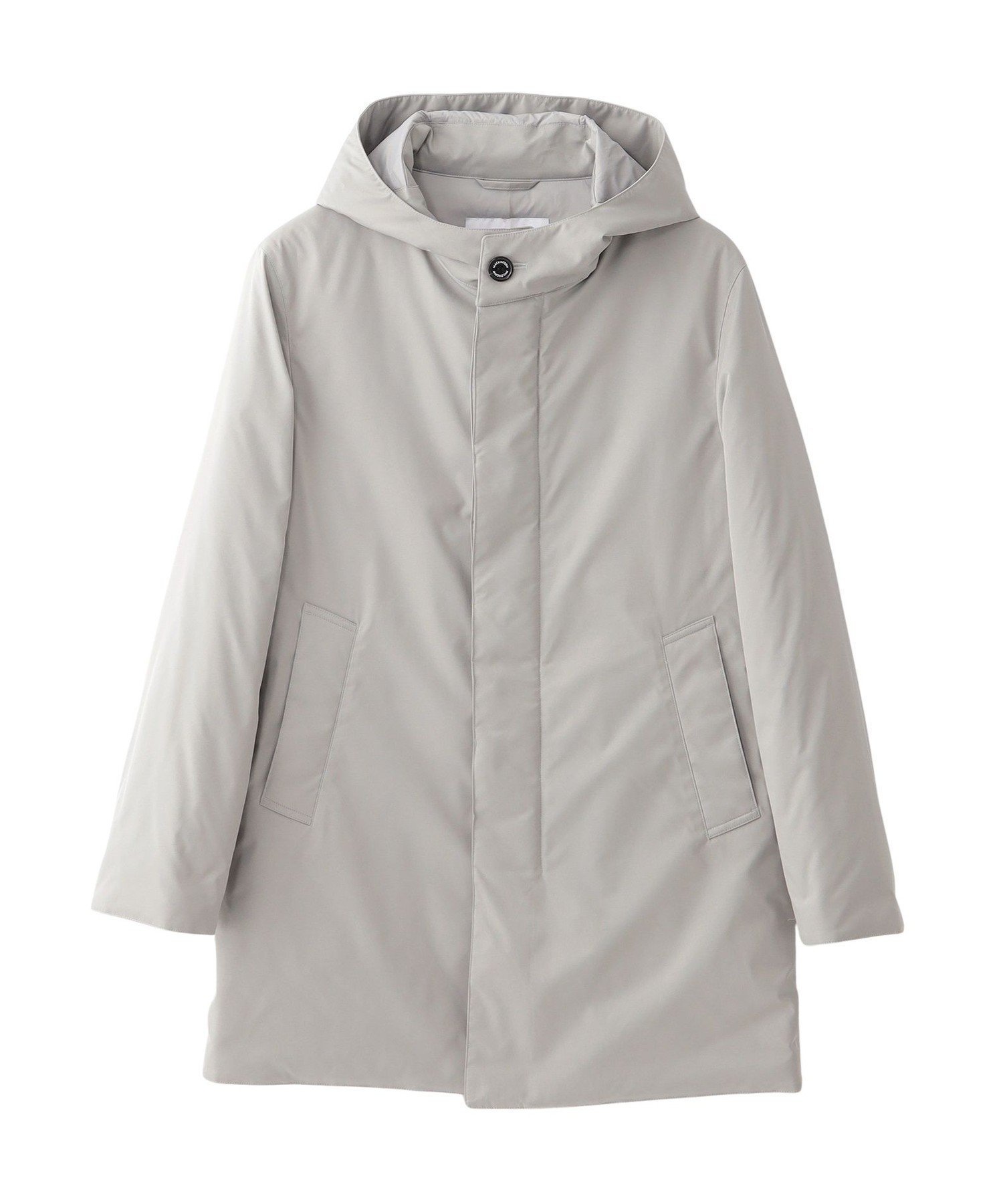 【マッキントッシュ フィロソフィー/MACKINTOSH PHILOSOPHY / MEN】の高密度ストレッチツイル/ダウン WELLINGTON HOOD short(ウェリントンフードショート) インテリア・キッズ・メンズ・レディースファッション・服の通販 founy(ファニー) 　ファッション　Fashion　メンズファッション　Fashion for Men　おすすめ　Recommended / Our Picks　キルト　Quilt, Quilted Fabric　ショート　Short, Short Length　ストレッチ　Stretch, Stretchy Fabric　ダウン　Down, Puffer　ツイル　Twist, Twisted Detail　冬　Winter / This Winter　軽量　Lightweight, Ultra Light　グレー|ID: prp329100004812219 ipo3291000000034933753