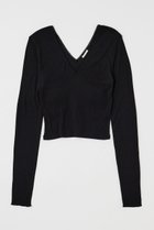 【マウジー/moussy】のDEEP V CUP ロングスリーブTEE 人気、トレンドファッション・服の通販 founy(ファニー) ファッション Fashion レディースファッション Fashion for Women インナー Innerwear カットソー Cut and Sewn Top カーディガン Cardigan, Knitwear スラックス Slacks, Dress Pants スリーブ Sleeve, Long Sleeve / Short Sleeve デコルテ Décolleté, Neckline デニム Denim, Jeans Material 人気 Popular, Best Seller フィット Fit, Slim Fit リラックス Relax, Relaxed Fit レース Lace, Lace Fabric ロング Long, Long-Length 再入荷 Restock / Back in Stock おすすめ Recommended / Our Picks thumbnail BLK|ID: prp329100004812224 ipo3291000000034933773