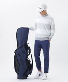 【ニューバランス ゴルフ/New Balance Golf / MEN】のマットPU×エンボスPU×エナメル キャディバッグ(46インチ対応)(9型) (UNISEX) ネイビー1|ID: prp329100004812233 ipo3291000000034933831