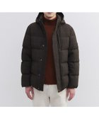 【タケオキクチ/TAKEO KIKUCHI / MEN】のウールライク チェック ダウン ブルゾン 人気、トレンドファッション・服の通販 founy(ファニー) ファッション Fashion メンズファッション Fashion for Men スタイリッシュ Stylish, Fashionable スタンド Stand Collar, Upright Stand スマート Smart, Elegant ダウン Down, Puffer チェック Check, Plaid, Tartan ブルゾン Blouson, Bomber Jacket ベーシック Basic, Essential ポケット Pocket, Pocket Detail 冬 Winter / This Winter 定番 Standard, Basic Item thumbnail ブラウン|ID: prp329100004812260 ipo3291000000034934015