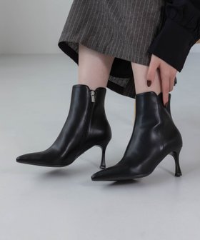 【イーボル/EVOL】の【S-LLサイズ展開・美脚効果あり】ポインテッド7.5cmヒールショートブーツ 人気、トレンドファッション・服の通販 founy(ファニー) ファッション Fashion レディースファッション Fashion for Women ガーリー Girly, Feminine Style クッション Cushion, Throw Pillow ショート Short, Short Length シンプル Simple, Minimal フィット Fit, Slim Fit フェミニン Feminine, Girly フレア Flare, Flared ベーシック Basic, Essential ポインテッド Pointed Toe, Sharp Toe 旅行 Travel エレガント 上品 Elegant ホリデーシーズン Holiday Season 2025年 2025 2025-2026秋冬・A/W Autumn/Winter 2025–26 AW25–26 |ID:prp329100004812267