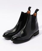 【トゥモローランド/TOMORROWLAND / MEN】のSANDERS ポリッシュドレザー チェルシーブーツ 19 ブラック|ID: prp329100004812270 ipo3291000000035167840