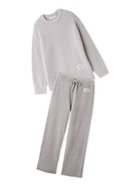 【ジェラートピケ オム/GELATO PIQUE HOMME / MEN】の【HOMME】カラフルパウダープルオーバー ベビモコリブロングパンツセット GRY[006]|ID: prp329100004812282 ipo3291000000034934183