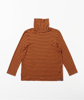 【タバサ/TABASA】の天竺ボーダータートルネックカットソー 人気、トレンドファッション・服の通販 founy(ファニー) ファッション Fashion レディースファッション Fashion for Women トップス・カットソー Cut & Sew Tops カットソー・ベーシックTシャツ Cut-and-Sewn Tops / Stretch Tees & Basics タートルネック・ハイネックトップス Turtlenecks & High-Neck Tops ボーダー Border, Stripe 防寒 Cold Protection, Winter-Ready |ID:prp329100004812309