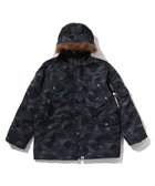 【アベイシングエイプ/A BATHING APE / MEN】のCOLOR CAMO N-3B PADDED JACKET 人気、トレンドファッション・服の通販 founy(ファニー) ファッション Fashion メンズファッション Fashion for Men ジャケット Jacket, Outerwear フロント Front, Front Design thumbnail BLACK|ID: prp329100004812310 ipo3291000000034934374