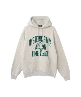 【ヒステリックグラマー/HYSTERIC GLAMOUR / MEN】のACTION TIME VISION パーカー 人気、トレンドファッション・服の通販 founy(ファニー) ファッション Fashion メンズファッション Fashion for Men サークル Circle, Round Design スウェット / スエット Sweatshirt, Sweatwear タンブラー Tumbler, Travel Mug 定番 Standard, Basic Item パーカー Hoodie, Parka モコモコ Fuzzy, Fluffy |ID:prp329100004812316