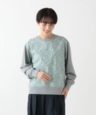 【アフタヌーンティー リビング/Afternoon Tea LIVING】の切替プルオーバー/リバティプリント 人気、トレンドファッション・服の通販 founy(ファニー) ファッション Fashion レディースファッション Fashion for Women トップス・カットソー Cut & Sew Tops カジュアルプルオーバー・ニットトップス Pullovers & Knit Tops / Casual Pullovers カットソー Cut and Sewn Top サマー Summer, Summer Style チェック Check, Plaid, Tartan ドッキング Docking, Mixed Material ブロード Broadcloth, Fine Cotton エレガント 上品 Elegant 切替 Switching, Contrast Panel 別注 Limited Edition, Custom Order 夏 Summer thumbnail グレー|ID: prp329100004812321 ipo3291000000034934482