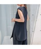 【ベイフロー/BAYFLOW】の【HEREIAM】イージーツイルノースリーブチュニック 人気、トレンドファッション・服の通販 founy(ファニー) ファッション Fashion レディースファッション Fashion for Women トップス・カットソー Cut & Sew Tops キャミソール&ノースリーブ Camisoles & Sleeveless Tops 切替 Switching, Contrast Panel ジップ Zip, Zipper ストレッチ Stretch, Stretchy Fabric ストレート Straight, Straight Cut セットアップ Set-Up, Coordinated Outfit チュニック Tunic, Long Top トレンド Trend, Trending Now ポケット Pocket, Pocket Detail レギンス Leggings, Stretch Pants ワイド Wide, Wide Fit おすすめ Recommended / Our Picks 夏 Summer thumbnail ネイビー88|ID: prp329100004812323 ipo3291000000034934493