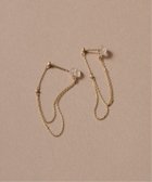 【スピック&スパン/Spick & Span】の《WEB限定》デュアルチェーンダイヤピアス K10(両耳) 人気、トレンドファッション・服の通販 founy(ファニー) ファッション Fashion レディースファッション Fashion for Women ジュエリー Jewelry, Accessories スポーツ Sports, Activewear スマート Smart, Elegant ダイヤモンド Diamond, Brilliant Cut チェーン Chain, Chain Strap エレガント 上品 Elegant thumbnail ゴールド|ID: prp329100004812330 ipo3291000000034934529