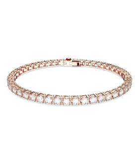 【スワロフスキー/swarovski】の【公式】【スワロフスキー】Matrix Tennis ブレスレット, ラウンドカット, 小, ホワイト, ローズゴールドトーン・プレーティング 人気、トレンドファッション・服の通販 founy(ファニー) ファッション Fashion レディースファッション Fashion for Women ジュエリー Jewelry チェーン＆カフブレスレット Cuff & Chain Bracelets ギフト プレゼント Gift / Present クリスタル Crystal, Swarovski ジュエリー Jewelry, Accessories ストーン Stone, Gem-Like スワロフスキー Swarovski, Crystal Accent ブレスレット Bracelet, Wristband ラウンド Round, Round Neck |ID:prp329100004812336