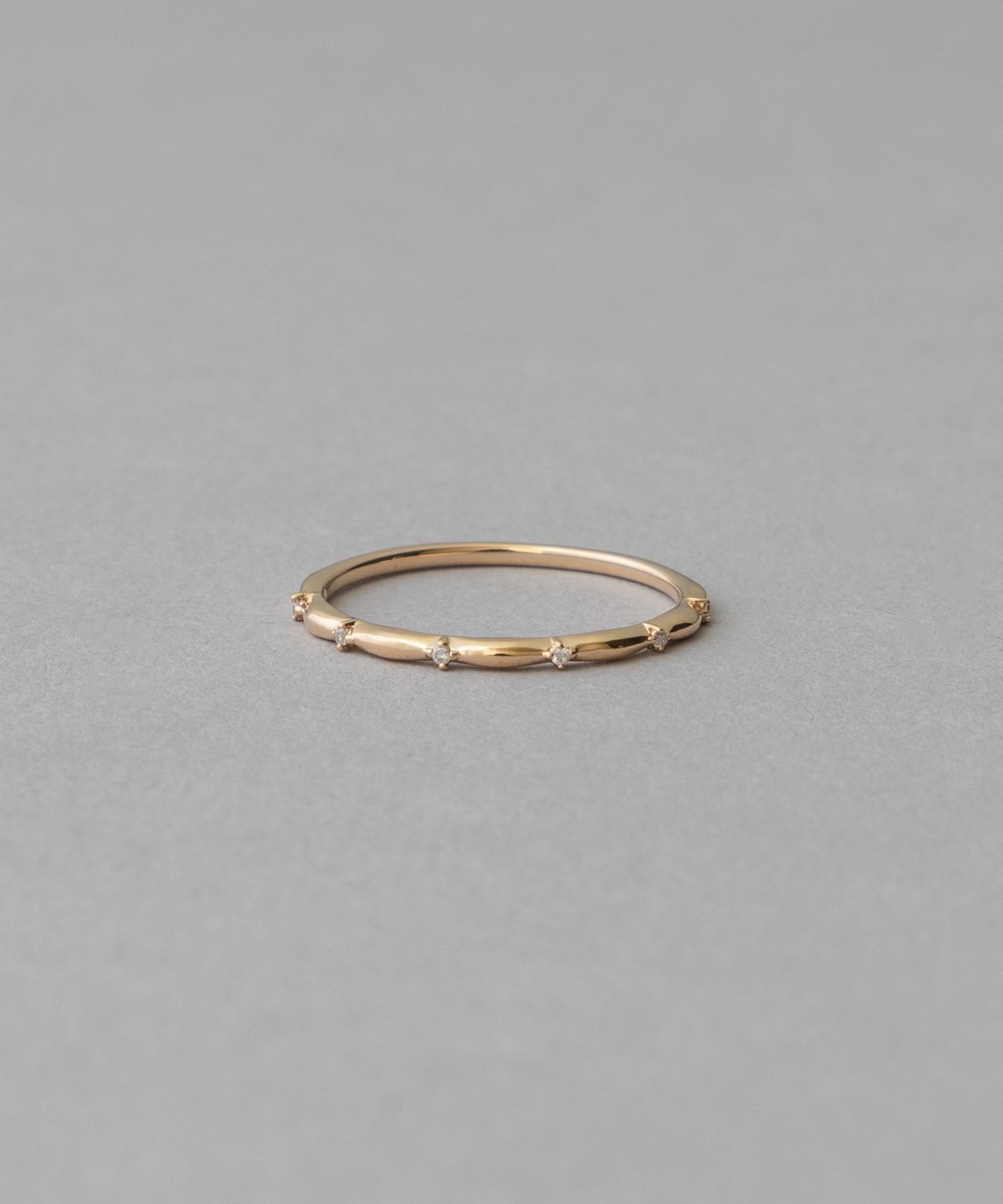 【エテ/ete】のK10YG レイヤード ダイヤモンド リング 人気、トレンドファッション・服の通販 founy(ファニー) 　ファッション　Fashion　レディースファッション　Fashion for Women　おすすめ　Recommended / Our Picks　ギフト プレゼント　Gift / Present　ジュエリー　Jewelry, Accessories　ダイヤモンド　Diamond, Brilliant Cut　フォルム　Silhouette, Form　リュクス　Luxury, Elegant, High-End, Chic　 other-1|ID: prp329100004812340 ipo3291000000034934560