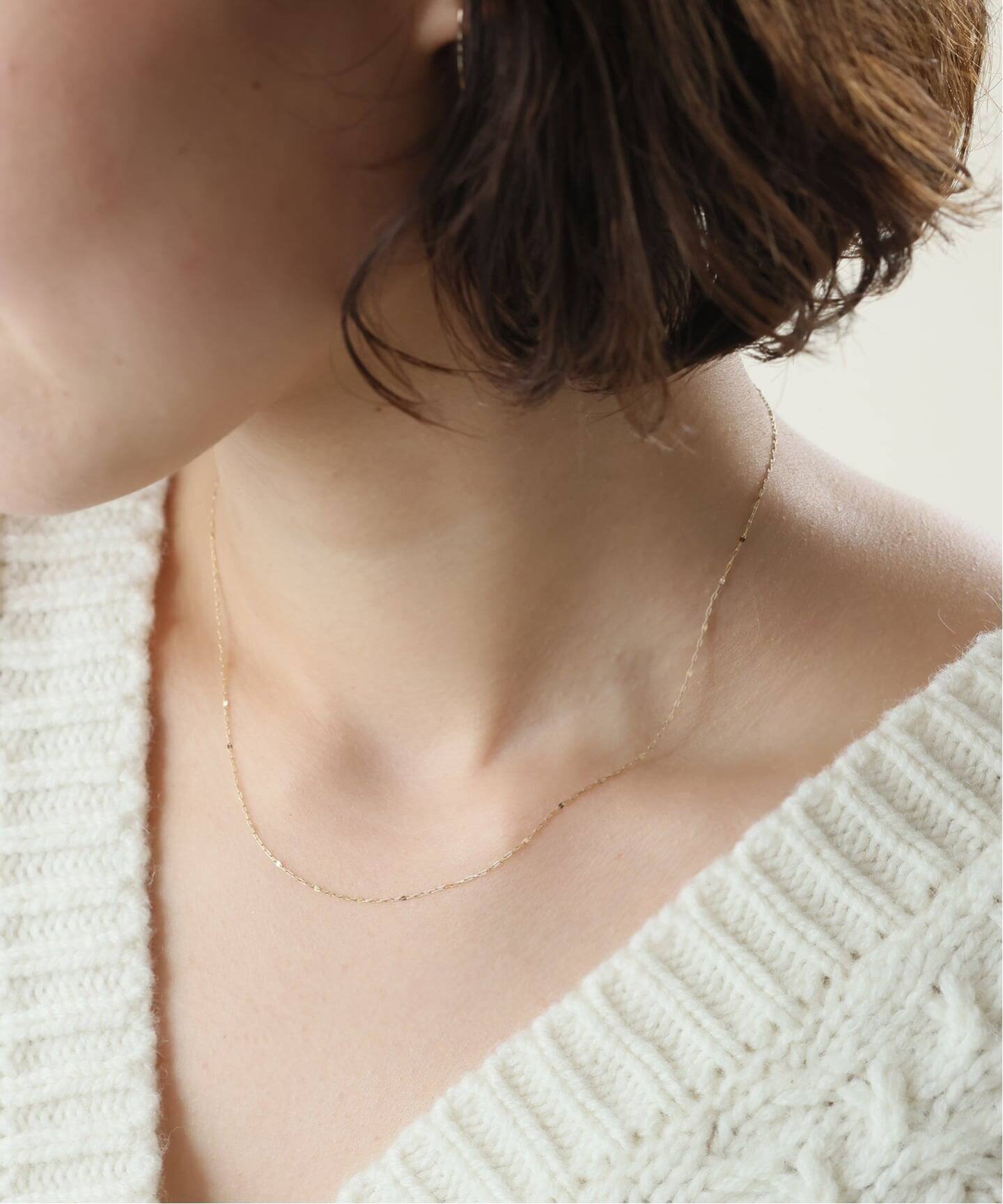 【スローブ イエナ/SLOBE IENA】のSLOBE ペタルチェーンネックレス K10 インテリア・キッズ・メンズ・レディースファッション・服の通販 founy(ファニー) 　ファッション　Fashion　レディースファッション　Fashion for Women　ジュエリー　Jewelry　ネックレス　Necklaces & Pendants　2025年　2025　2025-2026秋冬・A/W　Autumn/Winter 2025–26 AW25–26　アクセサリー　Fashion Accessories　チェーン　Chain, Chain Strap　ネックレス　Necklace, Pendant Necklace　プレート　Plate, Dish　人気　Popular, Best Seller　ゴールド|ID: prp329100004812344 ipo3291000000034934592