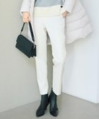 【アンタイトル/UNTITLED】の【暖か素材/ストレッチ性】裏起毛テーパードパンツ 人気、トレンドファッション・服の通販 founy(ファニー) ファッション Fashion レディースファッション Fashion for Women パンツ Pants & Trousers おすすめ Recommended / Our Picks ストレッチ Stretch, Stretchy Fabric スマート Smart, Elegant ボトム Bottoms, Lower Wear ポケット Pocket, Pocket Detail 冬 Winter / This Winter 秋 Autumn A/W・秋冬 Autumn/Winter thumbnail オフホワイト|ID: prp329100004812364 ipo3291000000034934696