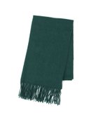 【ムーンバット/MOONBAT】のFURLA/カシミヤ100% 無地 マフラー ロゴ刺繍 手洗いOK/幅50cm ダークグリーン|ID: prp329100004812374 ipo3291000000034934774