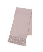 【ムーンバット/MOONBAT】のFURLA/カシミヤ100% 無地 マフラー ロゴ刺繍 手洗いOK/幅50cm モカブラウン|ID: prp329100004812374 ipo3291000000034934783