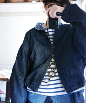 【ジャーナルスタンダード ラックス/journal standard luxe】の10OZデニム イージーブルゾン 人気、トレンドファッション・服の通販 founy(ファニー) ファッション Fashion レディースファッション Fashion for Women アウター Coat / Outerwear Collection ブルゾンジャケット・スポーティアウター Blouson Jackets 2025年 2025 2025-2026秋冬・A/W Autumn/Winter 2025–26 AW25–26 スマート Smart, Elegant デニム Denim, Jeans Material ブルゾン Blouson, Bomber Jacket |ID:prp329100004812377