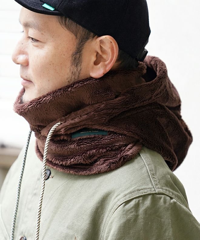 【ナコタ/nakota】のnakota クリーンボアマスクフーディ フード ネックウォーマー バラクラバ インテリア・キッズ・メンズ・レディースファッション・服の通販 founy(ファニー) 　ファッション　Fashion　レディースファッション　Fashion for Women　アウトドア　Outdoor Clothing　抗菌　Antibacterial, Bacteria-Resistant　シンプル　Simple, Minimal　ジャケット　Jacket, Outerwear　ベーシック　Basic, Essential　防寒　Cold Protection, Winter-Ready　おすすめ　Recommended / Our Picks　お家時間・ステイホーム　Stay Home / At Home　バラクラバ　Balaclava　ビジネス 仕事 通勤　Business / Work / Commuting　ブラウン|ID: prp329100004812384 ipo3291000000034934910