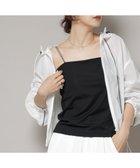 【ナノ ユニバース/nano universe】のストレッチポンチカップ付きベアトップキャミソール ブラック|ID: prp329100004812398 ipo3291000000034934994