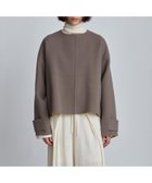 【ハウス オブ ロータス/HOUSE OF LOTUS】のバイカラーショートコート 人気、トレンドファッション・服の通販 founy(ファニー) ファッション Fashion レディースファッション Fashion for Women アウター Coat / Outerwear Collection コート・ロングコート・ピーコート Long Coats, Peacoats & More おすすめ Recommended / Our Picks バランス Balance, Style Balance A/W・秋冬 Autumn/Winter thumbnail モカ|ID: prp329100004812420 ipo3291000000034935246