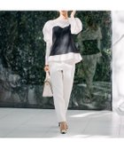 【マーリエ ル カセット/Maglie le cassetto】の《M Maglie le cassetto*吉田理紗》美脚ストレートパンツ 人気、トレンドファッション・服の通販 founy(ファニー) ファッション Fashion レディースファッション Fashion for Women パンツ Pants & Trousers オケージョン Occasion Wear くるぶし Ankle-Length コラボ Collaboration, Collab ストレッチ Stretch, Stretchy Fabric ストレート Straight, Straight Cut 雑誌 Magazine, Fashion Magazine 定番 Standard, Basic Item ポケット Pocket, Pocket Detail ビジネス 仕事 通勤 Business / Work / Commuting thumbnail オフホワイト|ID: prp329100004812423 ipo3291000000034935268