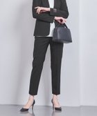 【ユナイテッドアローズ/UNITED ARROWS】のCANONICO スリムパンツ 人気、トレンドファッション・服の通販 founy(ファニー) ファッション Fashion レディースファッション Fashion for Women パンツ Pants & Trousers イタリア Italy ジャケット Jacket, Outerwear スリム Slim, Slim Fit セットアップ Set-Up, Coordinated Outfit アウトレット Outlet / Clearance おすすめ Recommended / Our Picks 夏 Summer エレガント 上品 Elegant thumbnail BLACK|ID: prp329100004812425 ipo3291000000034935276