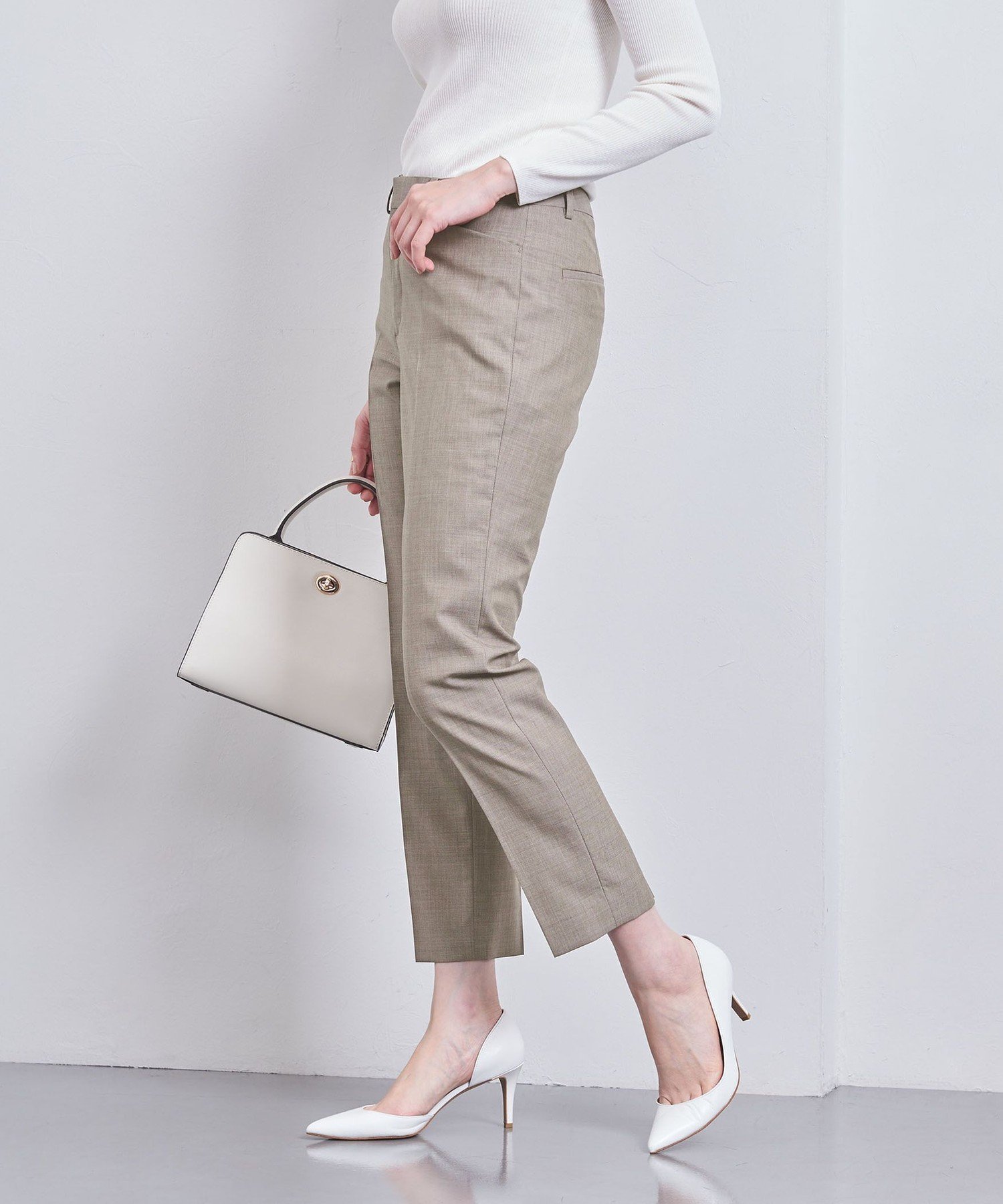 【ユナイテッドアローズ/UNITED ARROWS】のCANONICO スリムパンツ インテリア・キッズ・メンズ・レディースファッション・服の通販 founy(ファニー) 　ファッション　Fashion　レディースファッション　Fashion for Women　パンツ　Pants & Trousers　イタリア　Italy　ジャケット　Jacket, Outerwear　スリム　Slim, Slim Fit　セットアップ　Set-Up, Coordinated Outfit　アウトレット　Outlet / Clearance　おすすめ　Recommended / Our Picks　夏　Summer　エレガント 上品　Elegant　MOCA|ID: prp329100004812425 ipo3291000000034935277