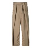 【アンリアレイジ/ANREALAGE】のWRAP CHINO PANTS 人気、トレンドファッション・服の通販 founy(ファニー) ファッション Fashion レディースファッション Fashion for Women パンツ Pants & Trousers ストレッチ Stretch, Stretchy Fabric 定番 Standard, Basic Item thumbnail BEIGE|ID: prp329100004812430 ipo3291000000034935313