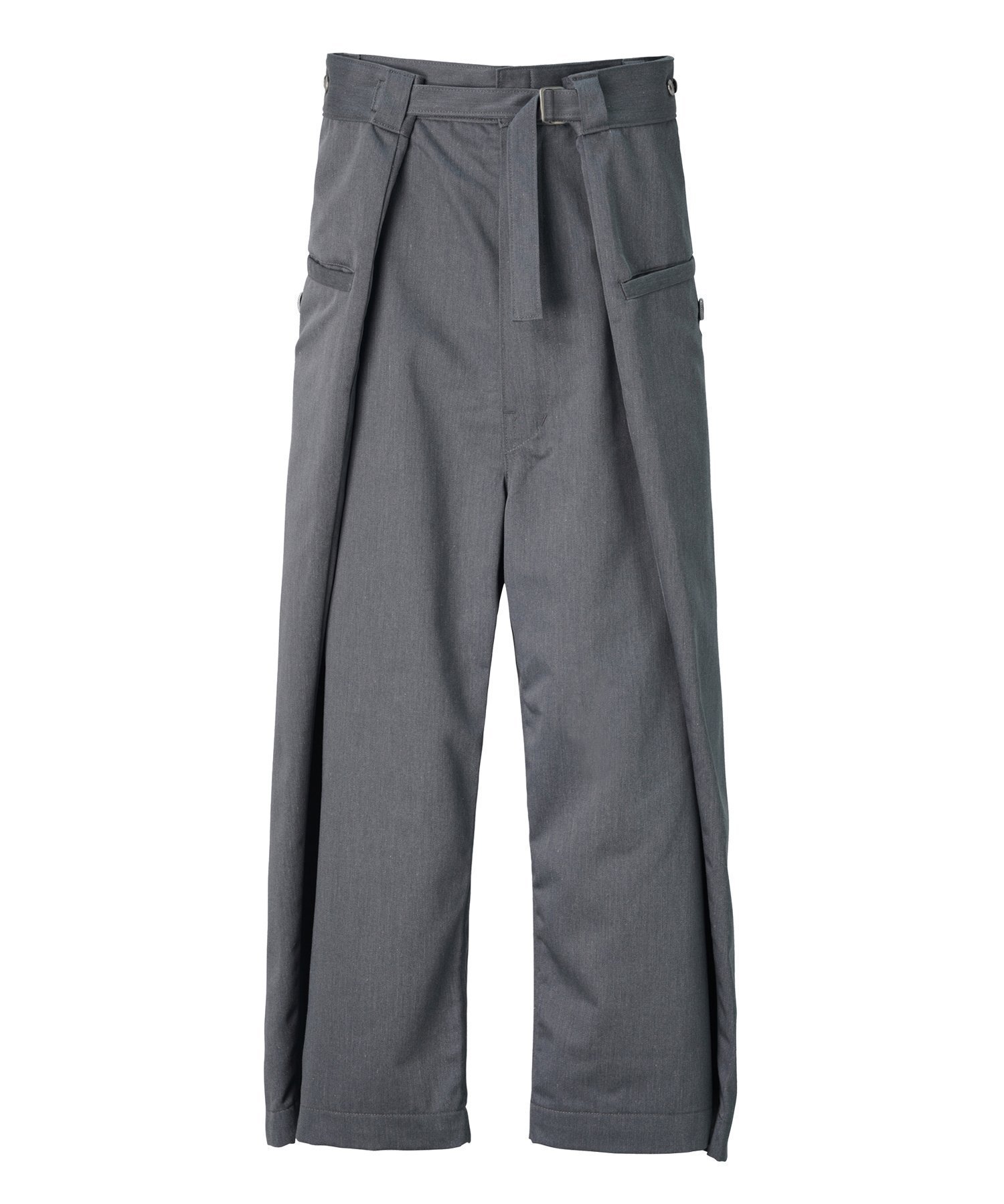 【アンリアレイジ/ANREALAGE】のWRAP CHINO PANTS インテリア・キッズ・メンズ・レディースファッション・服の通販 founy(ファニー) 　ファッション　Fashion　レディースファッション　Fashion for Women　パンツ　Pants & Trousers　ストレッチ　Stretch, Stretchy Fabric　定番　Standard, Basic Item　GRAY|ID: prp329100004812430 ipo3291000000034935315