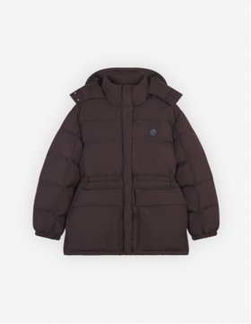 【メゾンキツネ アーカイブス/MAISON KITSUNE ARCHIVES】のMaison Kitsune/【公式】Maison Kitsune HOODED PUFFER IN NYLON WITH TONAL FOX HEAD PATCH 人気、トレンドファッション・服の通販 founy(ファニー) ファッション Fashion レディースファッション Fashion for Women パッチ Patch, Appliqué フラップ Flap, Flap Pocket フロント Front, Front Design ポケット Pocket, Pocket Detail |ID:prp329100004812437