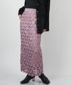 【アウラアイラ/AULA AILA】のRound Pattern Lace Skirt 人気、トレンドファッション・服の通販 founy(ファニー) ファッション Fashion レディースファッション Fashion for Women スカート Skirts スリット Slit, Slit Detail ドット Polka Dot, Dot Pattern フィット Fit, Slim Fit ペンシル Pencil, Pencil Skirt レース Lace, Lace Fabric ロング Long, Long-Length エレガント 上品 Elegant thumbnail Pink|ID: prp329100004812466 ipo3291000000034935663