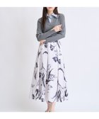 【ノエラ/Noela】のチューリッププリントフレアスカート 人気、トレンドファッション・服の通販 founy(ファニー) ファッション Fashion レディースファッション Fashion for Women スカート Skirts Aライン・フレアスカート A-Line & Flared Skirts イエロー Yellow サテン Satin, Glossy Fabric チューリップ Tube, Tube Top トレンド Trend, Trending Now フレア Flare, Flared ポケット Pocket, Pocket Detail モノトーン Monotone, Black and White エレガント 上品 Elegant thumbnail ブラック|ID: prp329100004812475 ipo3291000000034935711