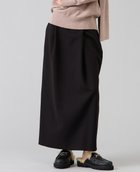 【リエス/Liesse】の【定番】タックタイトスカート 人気、トレンドファッション・服の通販 founy(ファニー) ファッション Fashion レディースファッション Fashion for Women スカート Skirts アシンメトリー Asymmetrical Style スリット Slit, Slit Detail セットアップ Set-Up, Coordinated Outfit タイトスカート Pencil Skirt, Tight Skirt ダブル Double, Double-Breasted フラップ Flap, Flap Pocket ポケット Pocket, Pocket Detail ラップ Wrap, Wrap Design 定番 Standard, Basic Item thumbnail ブラック|ID: prp329100004812478 ipo3291000000034935739