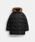 【コーチ/COACH】の【公式】ミッド パッファー コート・シアリング 人気、トレンドファッション・服の通販 founy(ファニー) ファッション Fashion レディースファッション Fashion for Women アウター Coat / Outerwear Collection コート・ロングコート・ピーコート Long Coats, Peacoats & More アウトレット Outlet / Clearance シューズ Shoes, Footwear ダウン Down, Puffer フェザー Feather, Feather Detail フラップ Flap, Flap Pocket フロント Front, Front Design ポケット Pocket, Pocket Detail 洗える Machine Washable 財布 Wallet, Purse thumbnail BLACK|ID: prp329100004812480 ipo3291000000034935760