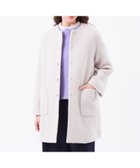 【マッキントッシュ フィロソフィー/MACKINTOSH PHILOSOPHY】の【WEB 一部店舗限定】ウールパイルノーカラーコート 人気、トレンドファッション・服の通販 founy(ファニー) ファッション Fashion レディースファッション Fashion for Women アウター Coat / Outerwear Collection コート・ロングコート・ピーコート Long Coats, Peacoats & More おすすめ Recommended / Our Picks フィット Fit, Slim Fit ループ Loop, Loop Knit 冬 Winter / This Winter 夏 Summer 春 Spring 秋 Autumn thumbnail オフホワイト|ID: prp329100004812497 ipo3291000000034935905