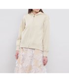 【エポカ/EPOCA】のメタルライクヤーンニット ジップアップフーディー 人気、トレンドファッション・服の通販 founy(ファニー) ファッション Fashion レディースファッション Fashion for Women トップス・カットソー Cut & Sew Tops ニット Knit Tops & Sweaters おすすめ Recommended / Our Picks エレガント 上品 Elegant パーカー Hoodie, Parka フォルム Silhouette, Form 冬 Winter / This Winter 春 Spring 秋 Autumn thumbnail ベージュ|ID: prp329100004812504 ipo3291000000034935992