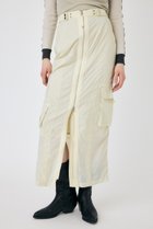 【マウジー/moussy】のFRONT ZIP FUNCTION スカート 人気、トレンドファッション・服の通販 founy(ファニー) ファッション Fashion レディースファッション Fashion for Women スカート Skirts おすすめ Recommended / Our Picks なめらか Smooth, Silky Texture スーツ Suit, Formalwear セットアップ Set-Up, Coordinated Outfit ブルゾン Blouson, Bomber Jacket ベーシック Basic, Essential ワーク Workwear, Utility Style 人気 Popular, Best Seller 再入荷 Restock / Back in Stock thumbnail ECRU|ID: prp329100004812530 ipo3291000000034936179