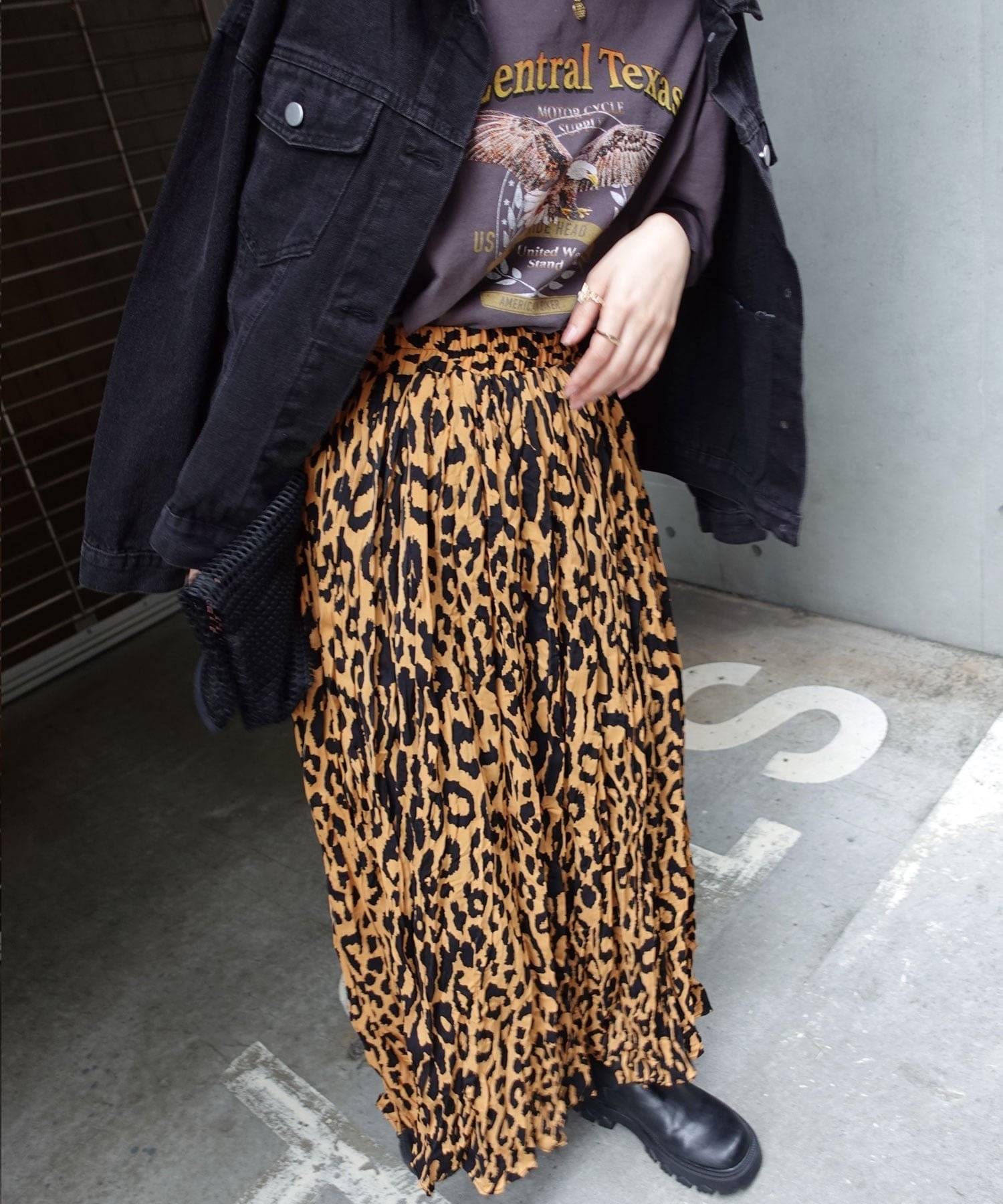 【コーナーズ/CORNERS】のレオパード柄ロングスカート インテリア・キッズ・メンズ・レディースファッション・服の通販 founy(ファニー) 　ファッション　Fashion　レディースファッション　Fashion for Women　スカート　Skirts　ロングスカート　Long Skirts / Maxi & Midi Skirts　プリント　Print, Printed Pattern　レオパード　Leopard, Animal Print　ロング　Long, Long-Length　キャメル|ID: prp329100004812534 ipo3291000000034936216