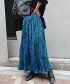 【コーナーズ/CORNERS】のレオパード柄ロングスカート 人気、トレンドファッション・服の通販 founy(ファニー) ファッション Fashion レディースファッション Fashion for Women スカート Skirts ロングスカート Long Skirts / Maxi & Midi Skirts プリント Print, Printed Pattern レオパード Leopard, Animal Print ロング Long, Long-Length thumbnail ネイビー|ID: prp329100004812534 ipo3291000000034936217