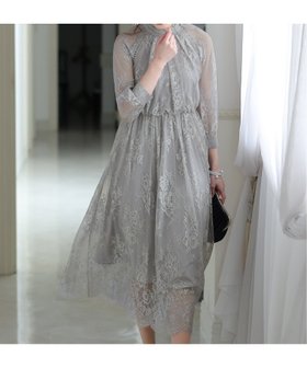 【プールヴー/PourVous】のハイネックレースワンピース結婚式パーティードレスお呼ばれオケージョンドレス同窓会 人気、トレンドファッション・服の通販 founy(ファニー) ファッション Fashion レディースファッション Fashion for Women ワンピース Dresses フォーマル・パーティードレス・結婚式用ドレス Elegant & Casual Dresses スカラップ Scallop, Scalloped Edge デコルテ Décolleté, Neckline トレンド Trend, Trending Now ドレス Dress, One-Piece ハイネック High Neck, Mock Neck レース Lace, Lace Fabric おすすめ Recommended / Our Picks セレモニー Ceremony 結婚式 Wedding 披露宴 Wedding Reception 二次会 After Party |ID:prp329100004812546