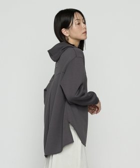 【コムサ/COMME CA】のレーヨンミックスダンボール フーディプルオーバー 人気、トレンドファッション・服の通販 founy(ファニー) ファッション Fashion レディースファッション Fashion for Women トップス・カットソー Cut & Sew Tops カジュアルプルオーバー・ニットトップス Pullovers & Knit Tops / Casual Pullovers なめらか Smooth, Silky Texture シンプル Simple, Minimal ストレッチ Stretch, Stretchy Fabric |ID:prp329100004812547