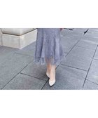 【イング/INGNI】の【WEB限定】2Wayレースリボンブラウス+キャミワンピース/セット グレーブルー|ID: prp329100004812586 ipo3291000000035020378